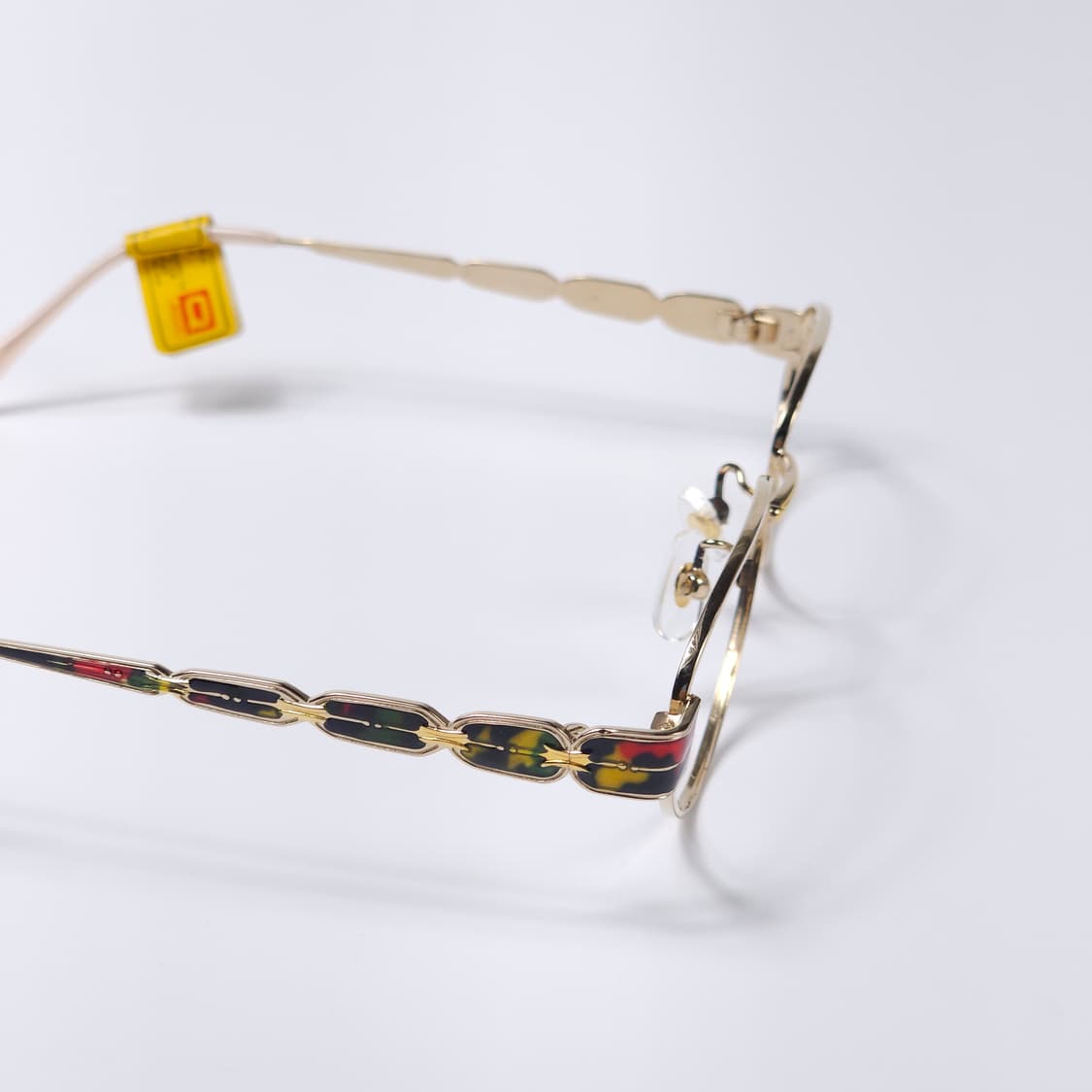 21K 도금 90년도 빈티지 오벌형 안경 상품이미지6