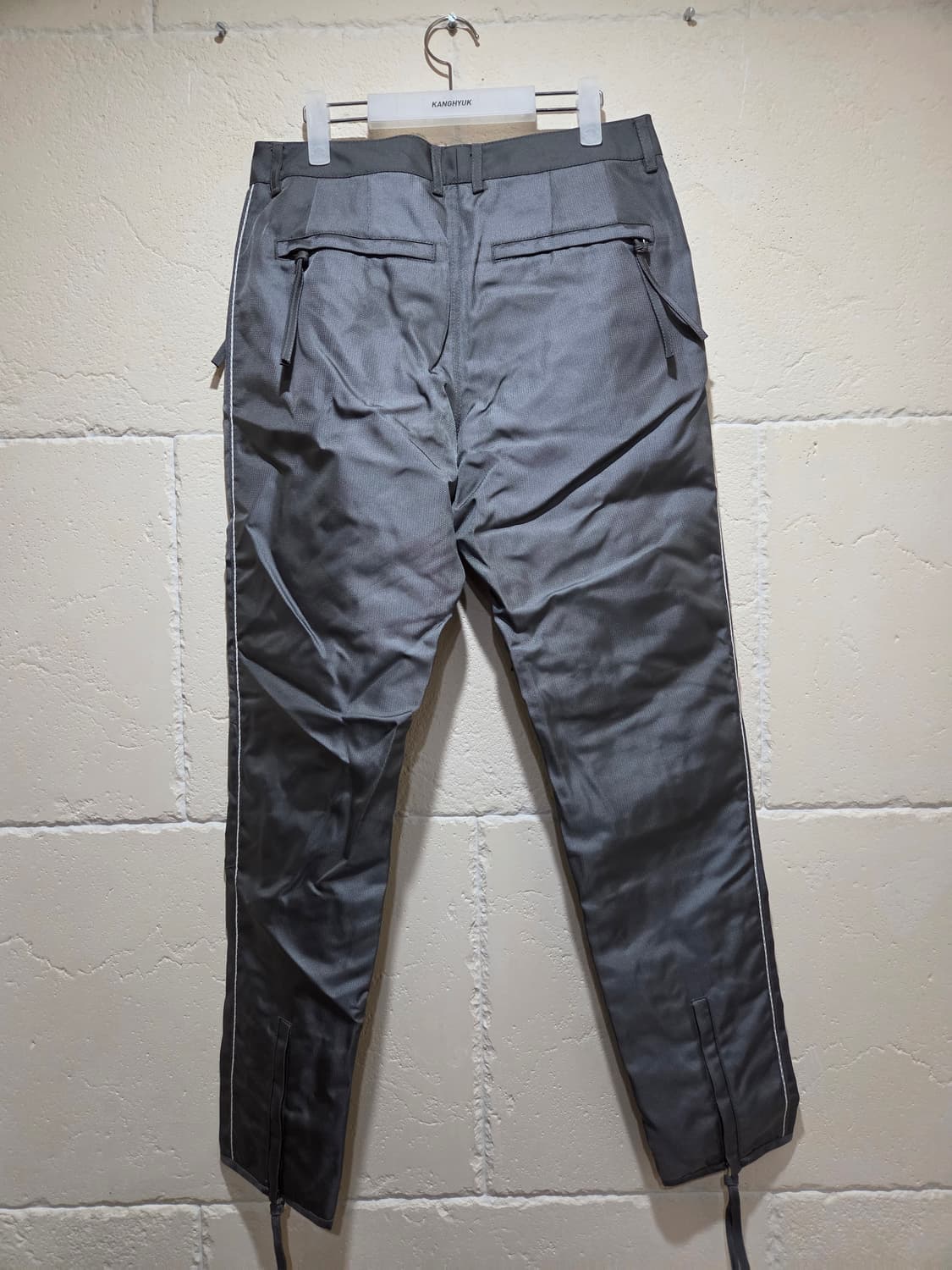 강혁 락스티치 아스트로넛 팬츠 라이트 그레이 라지 새상품 상품이미지2