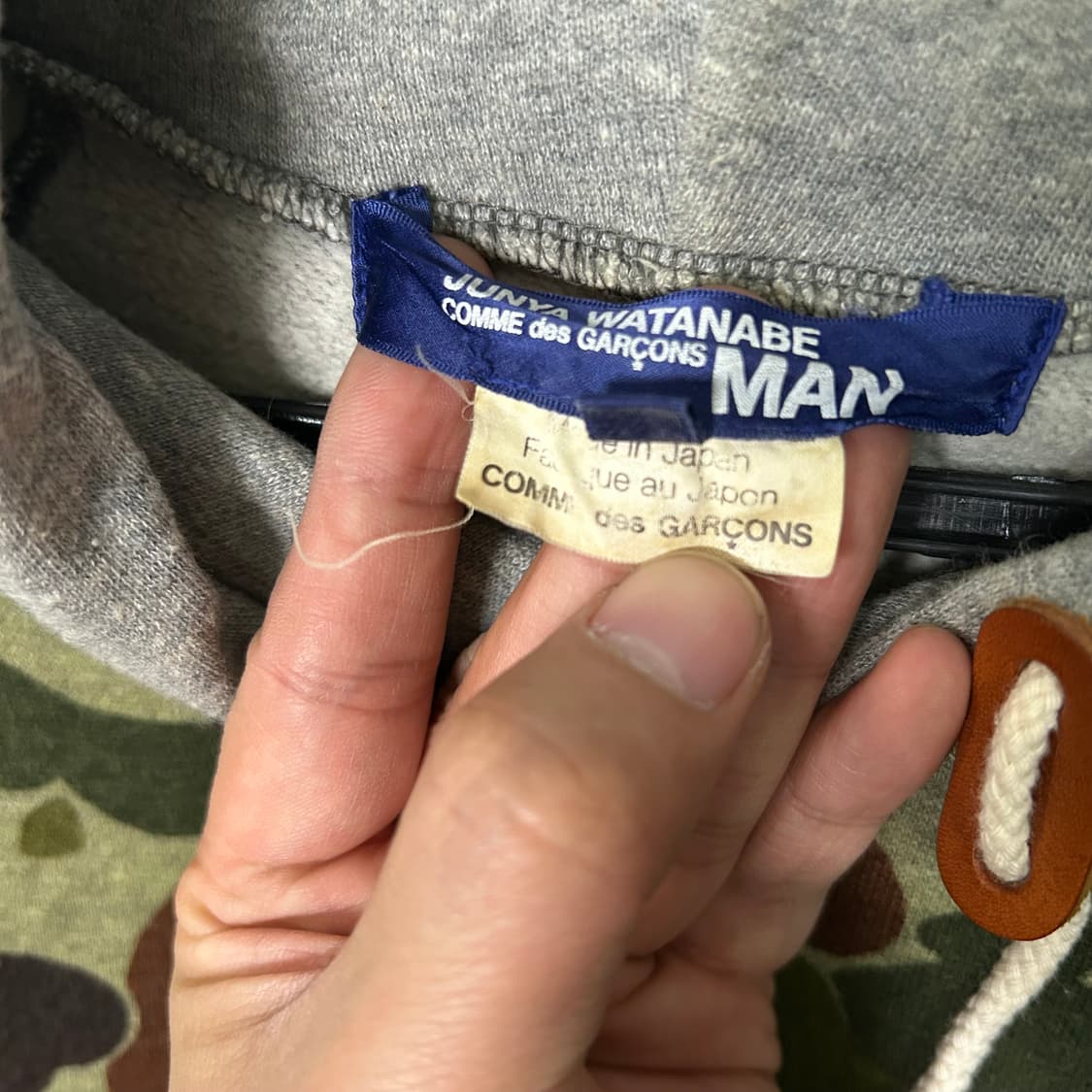 (M) 꼼데가르송 준야 와타나베 후드 상품이미지7