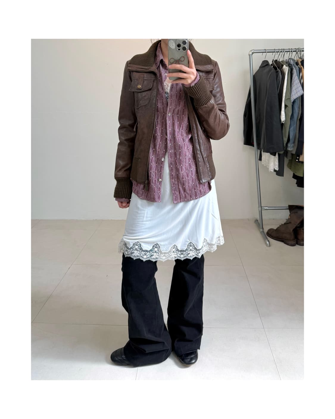 Goosecraft 양가죽 자켓 상품이미지3