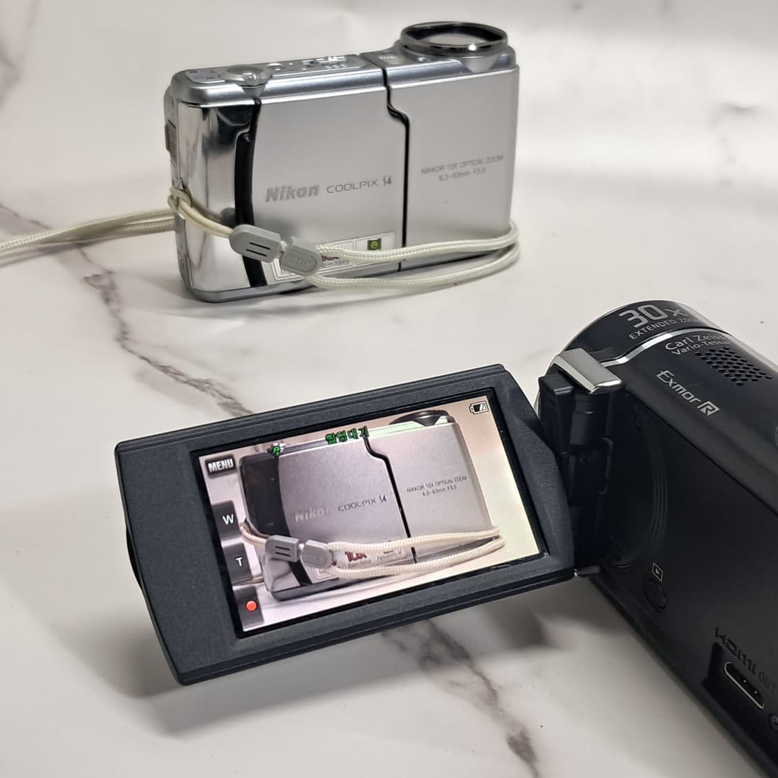 상태좋은! 소니 핸디캠 HDR-CX200 빈티지 캠코더 상품이미지8