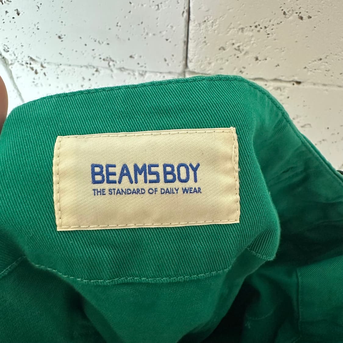 우먼free 빔즈 보이 스커트 상품이미지5