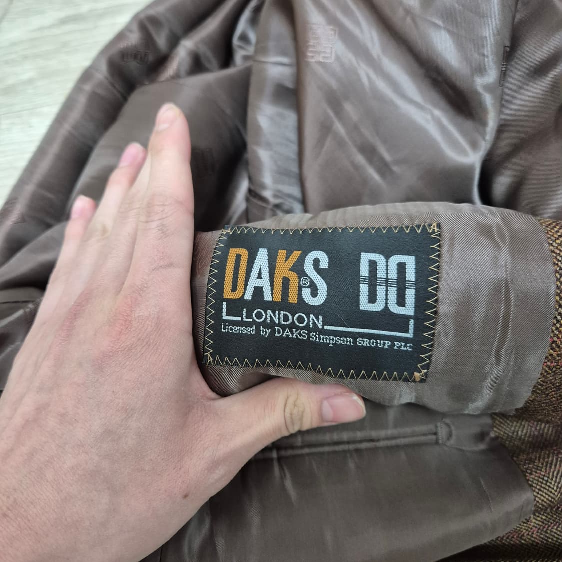 닥스 런던 모직 싱글 블레이저 정장자켓 97-85-170 상품이미지6