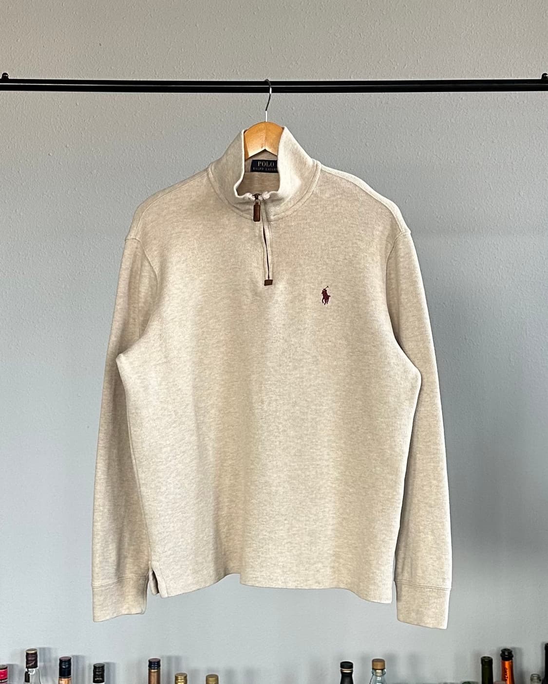 [M]폴로 랄프로렌 하프집업 반집업 코튼 니트 상품이미지1