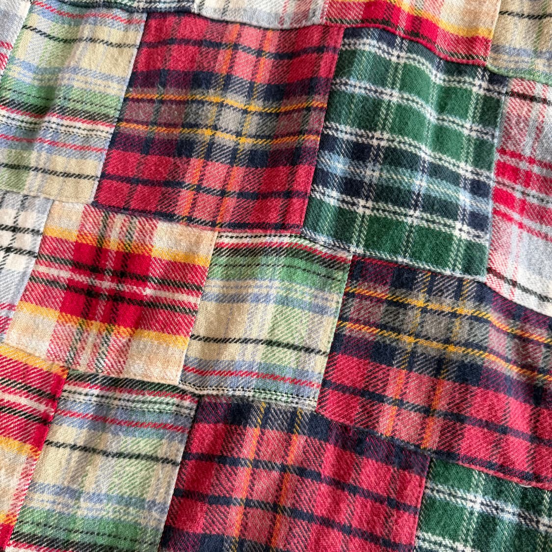 00s 굿이너프 RESONATE 패치워크 셔츠 상품이미지8