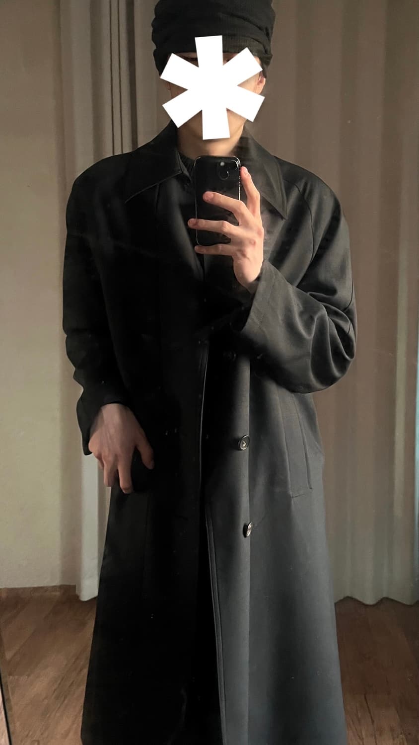 벨리에 발마칸 코트 블랙 L 상품이미지1