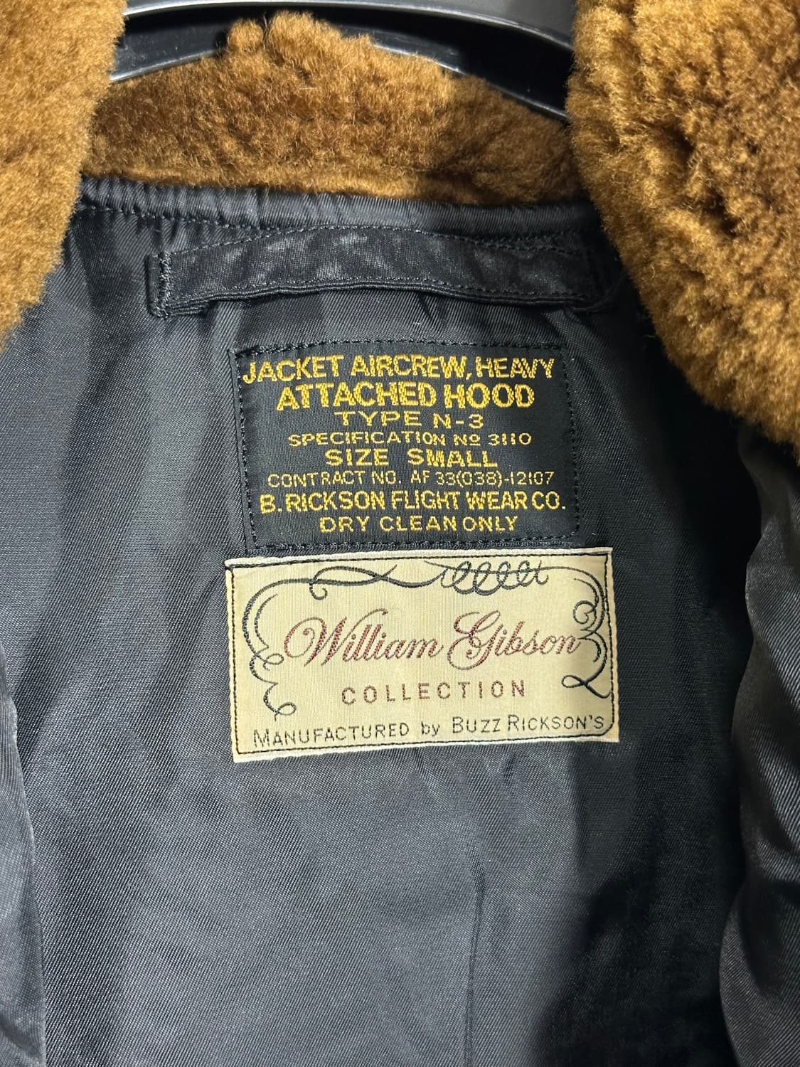 버즈릭슨 윌리엄깁슨 n-3파카 상품이미지2