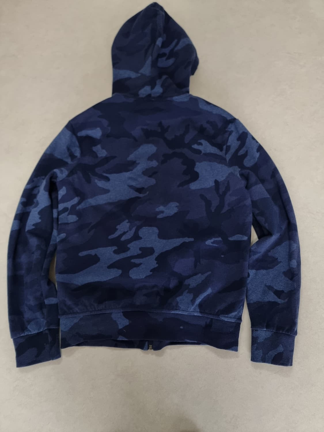 폴로 랄프로렌 블루 카모 후드 집업 상품이미지2
