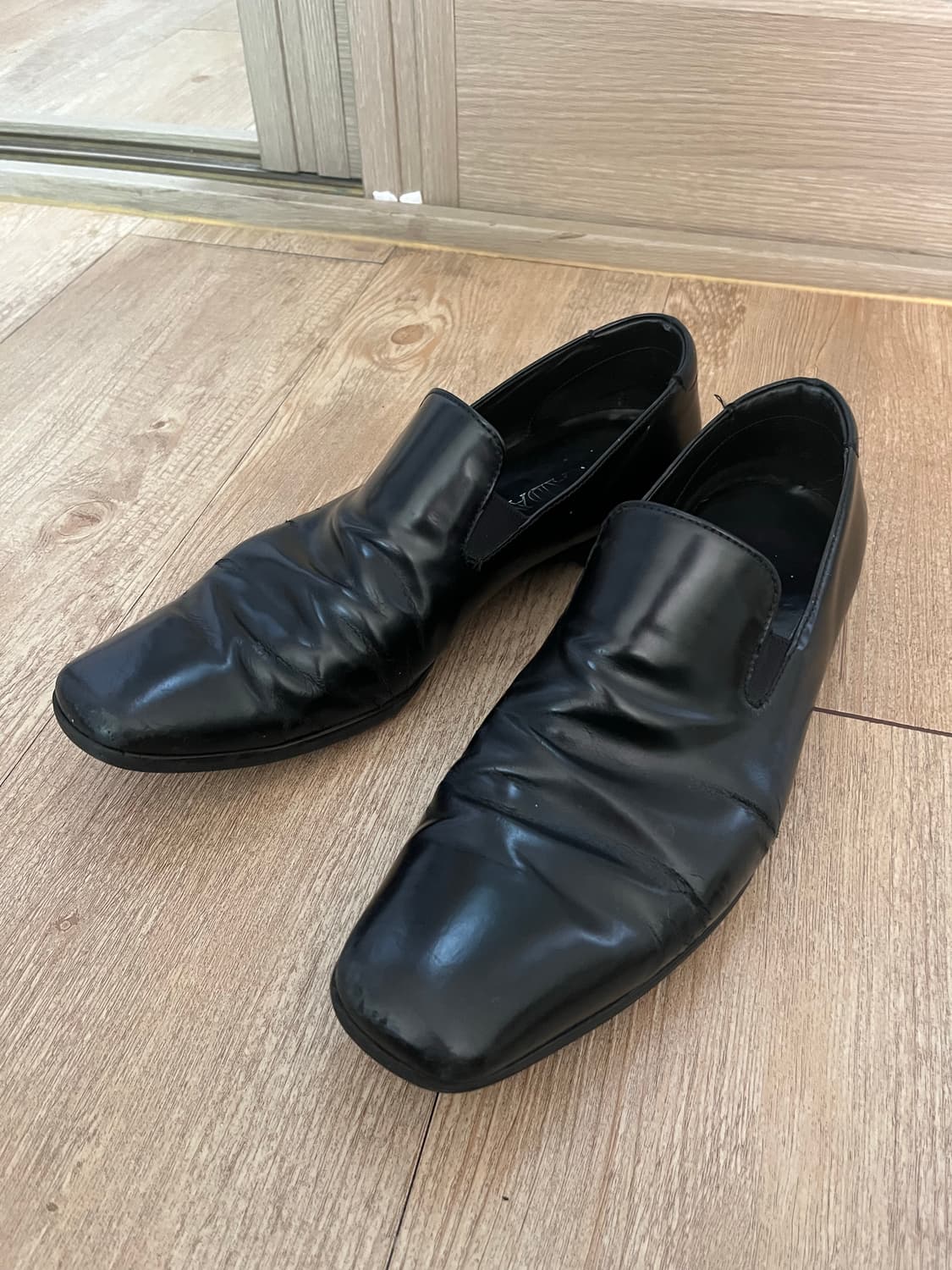 프라다 레더 로퍼 uk8.5 상품이미지7