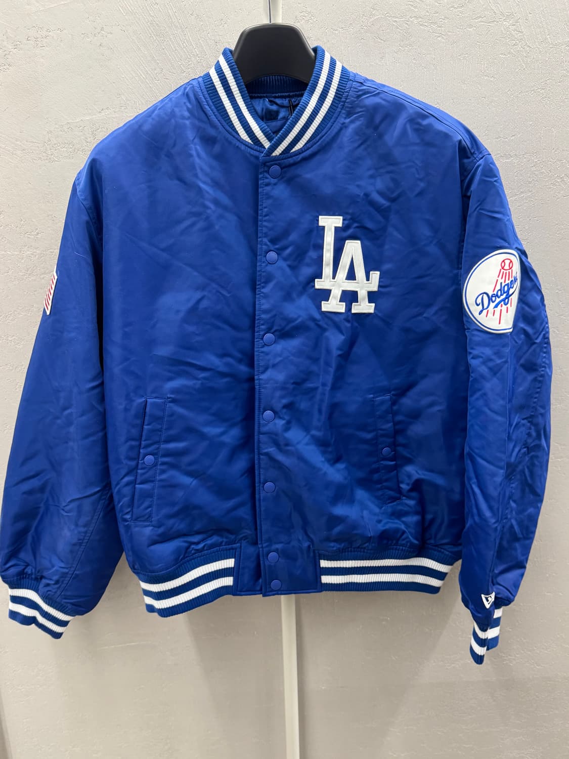 뉴에라 LA 다저스 블루 스타디움 자켓 M 상품이미지2