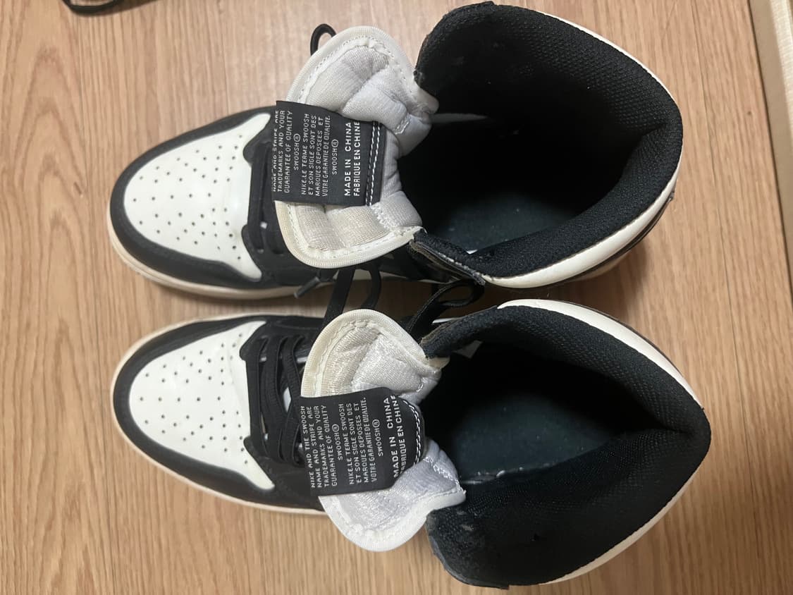 [265]급처 조던1 하이 다크모카 상품이미지3