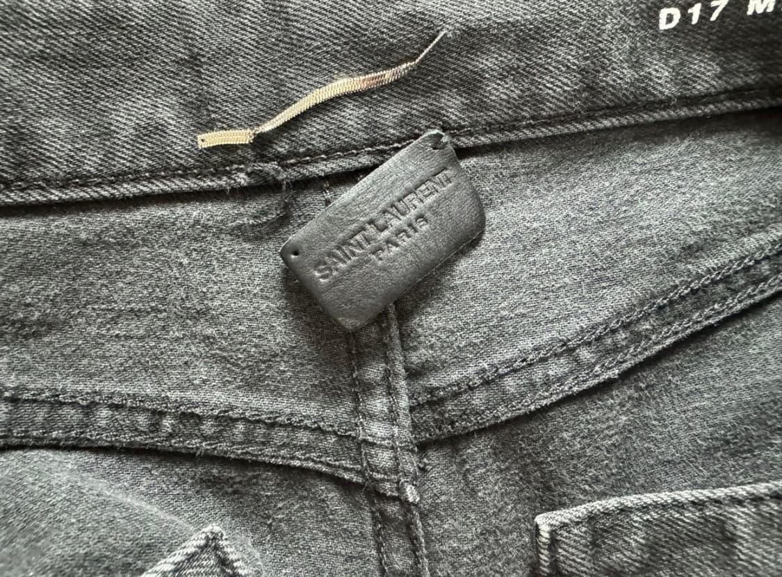 Saint Laurent Paris D17 플레어 데님진 상품이미지4