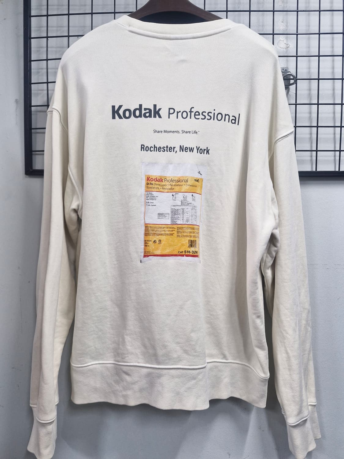 100-105XL 코닥 메일러 피그먼트 워싱 맨투맨. 상품이미지6