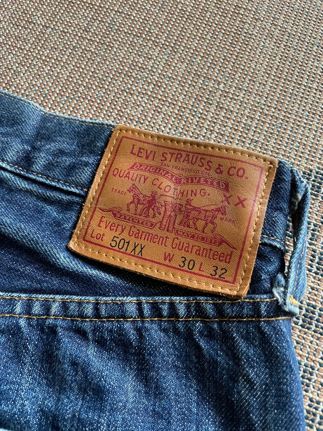 LVC 47501 501XX Big E Selvedge 상품이미지5