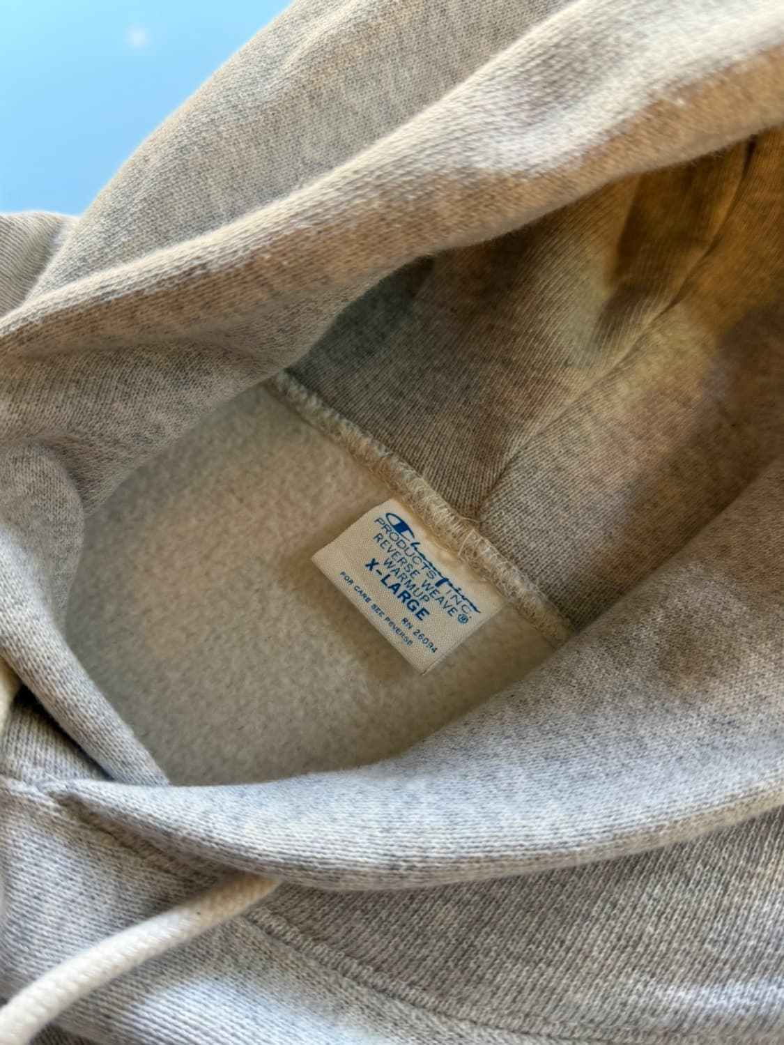 챔피온 리버스위브 후드티 105~110 상품이미지7