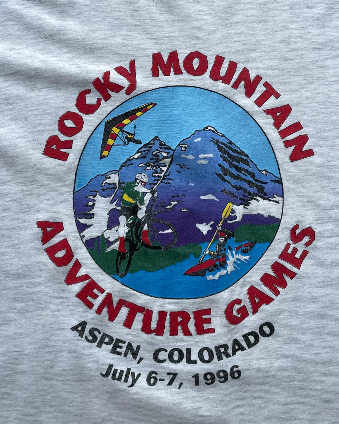 “Rocky Mountain Adventure Games” T-shirt 상품이미지4