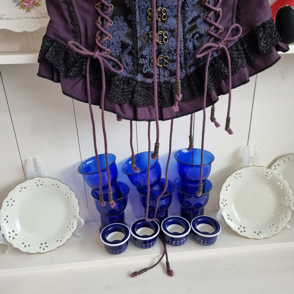 OZZ ONESTE(오즈온)고딕 코르셋 뷔스티에 탑 상품이미지3