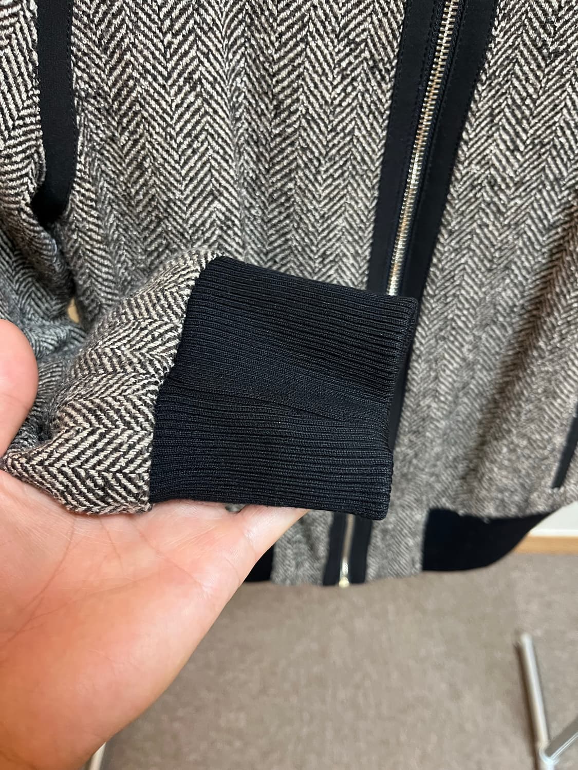 DKNY Herringbone wool blend jacket 상품이미지2