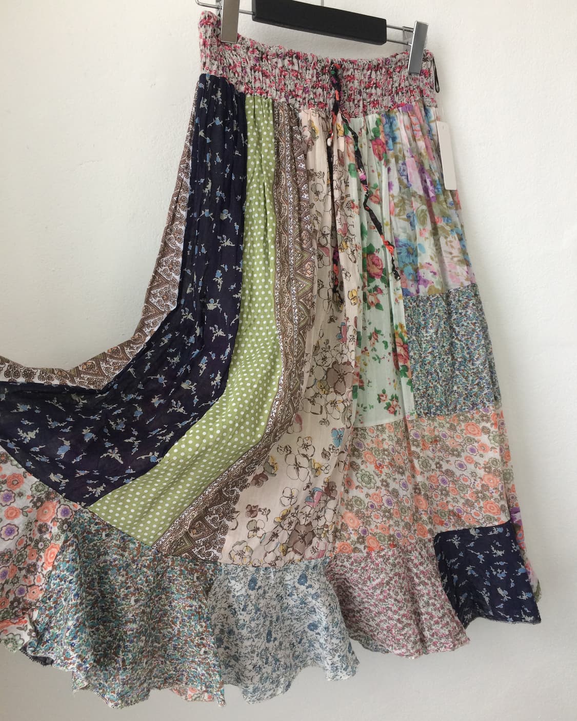 Patch work pattern skirt 상품이미지3