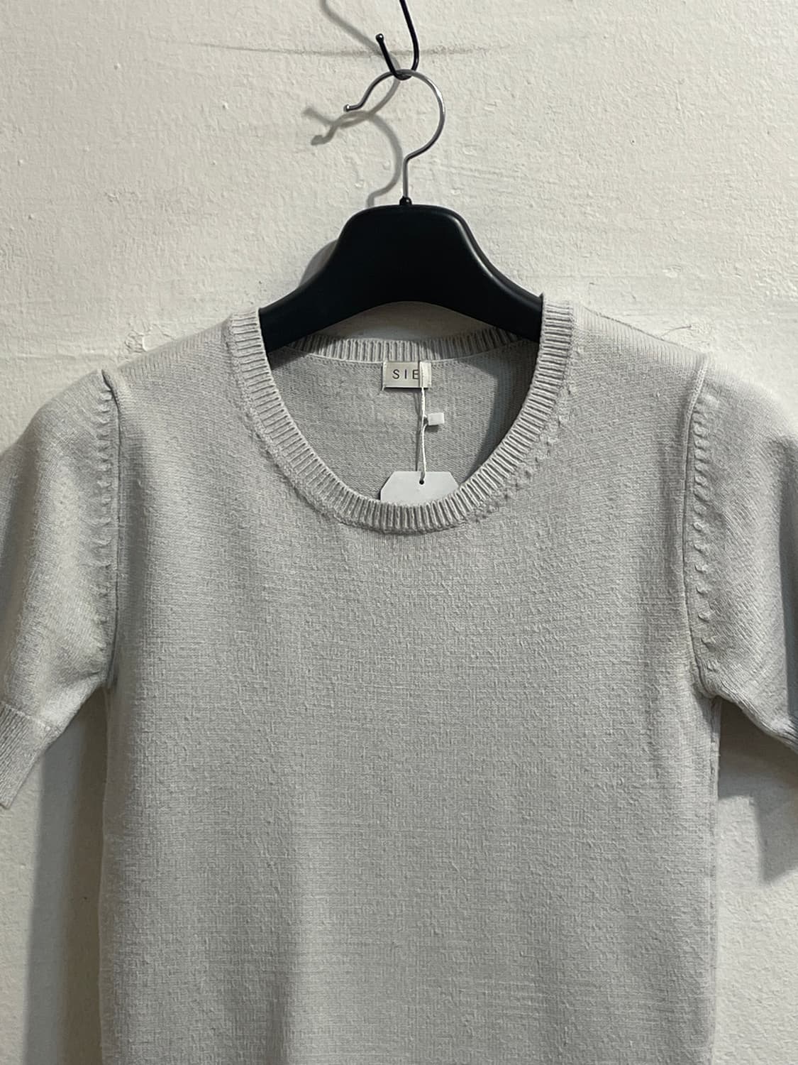 시에 슬리브 니트 탑 상품이미지3