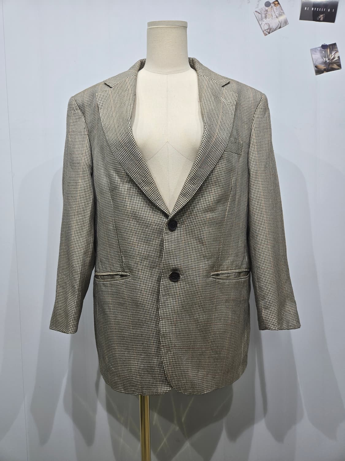 버버리 하운드투스 체크 자켓 블레이저 상품이미지1