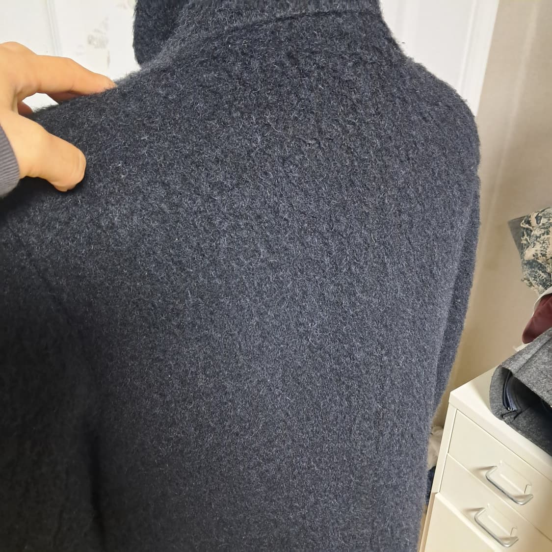 김서룡 SO.WOOL 쏘울 알파카 모 롱코트 95(66~77) 상품이미지3