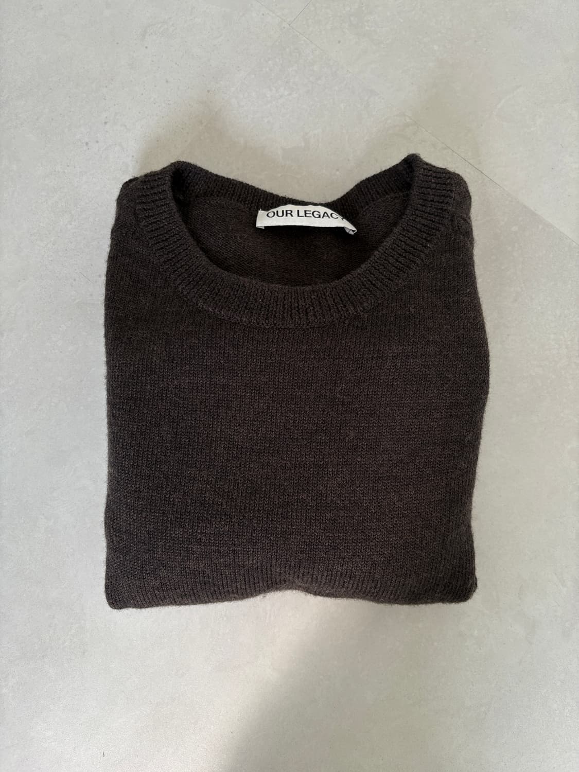 아워레가시 라운드넥 니트 상품이미지7