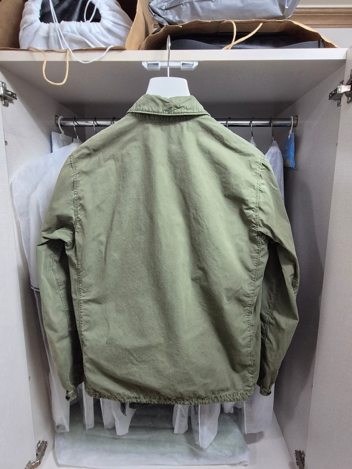 한글택 스톤아일랜드 오버셔츠 자켓 95-M 상품이미지2