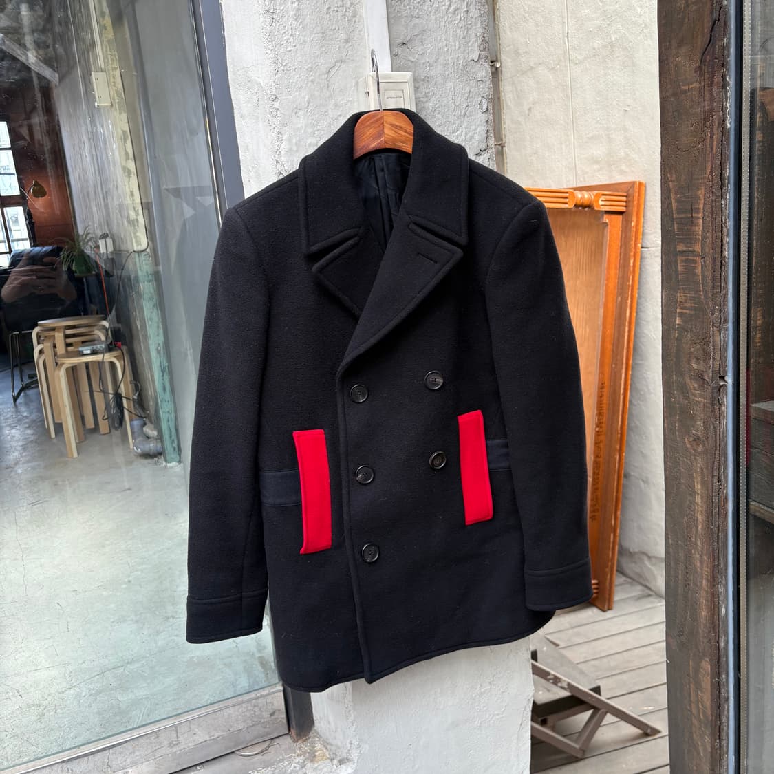 15FW 지방시 울 블렌드 피 코트 상품이미지3