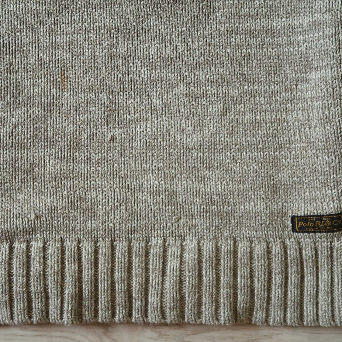 빈티지 폴로 랄프로렌 JPN 오트밀 니트 상품이미지4