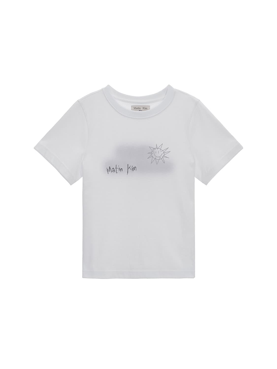 마뗑킴 SUN EMBROIDERY 반팔 티셔츠 (2번 시착)(free) 상품이미지4
