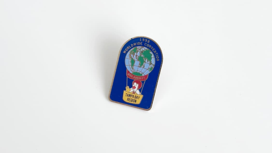 맥도날드 빈티지 크루 핀뱃지 라펠핀 ‘TEMPA BAY’ 상품이미지7