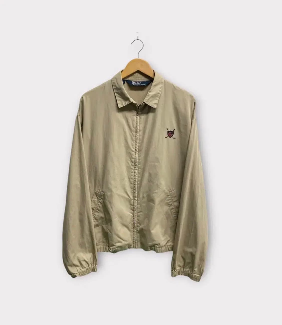 폴로 랄프로렌 스윙톱 블루종 자켓 베이지 L 상품이미지1