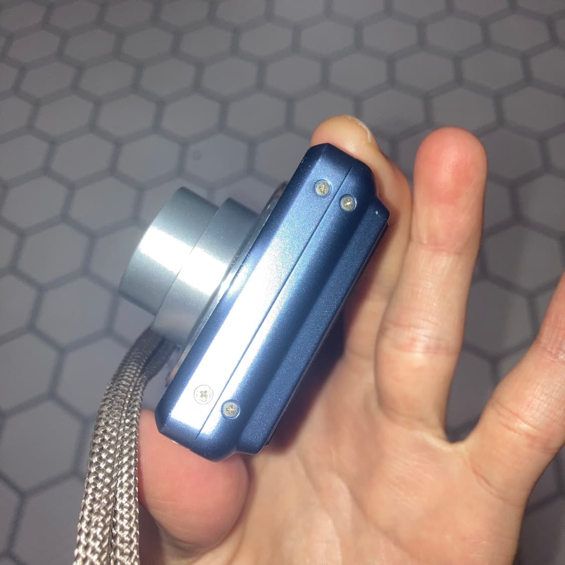 카시오 엑슬림 EX-Z77 파스텔 블루 빈티지 디카 상품이미지7