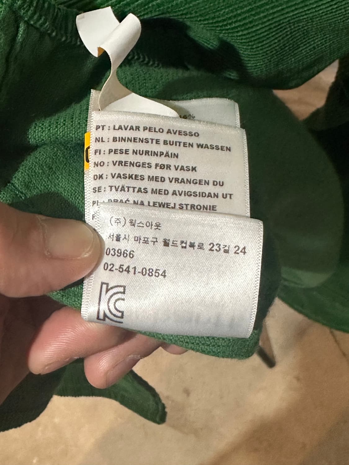 칼하트 x 어웨이크 NY 코듀로이 셔츠 그린 상품이미지6