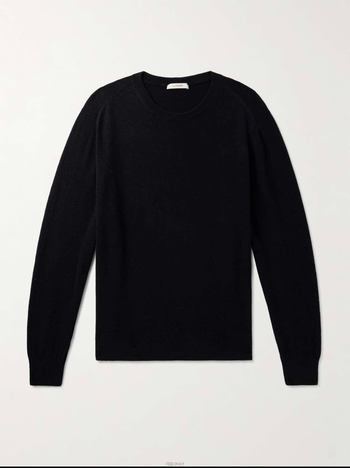 르메르 24SS 울 블랜드 크루넥 스웨터 블랙 M 상품이미지5