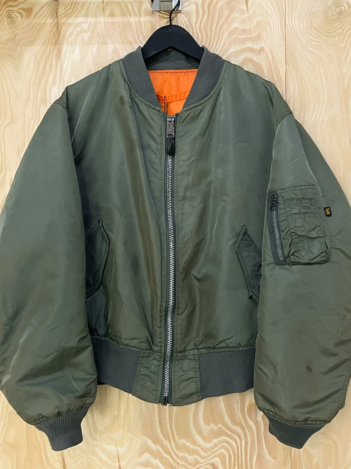알파 인더스트리 USAF 플라이트 마원 자켓 상품이미지4