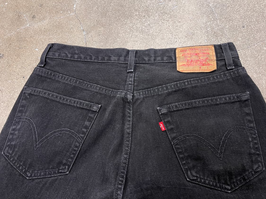 00‘s 리바이스505 캐나다 커스텀 블랙진  상품이미지6