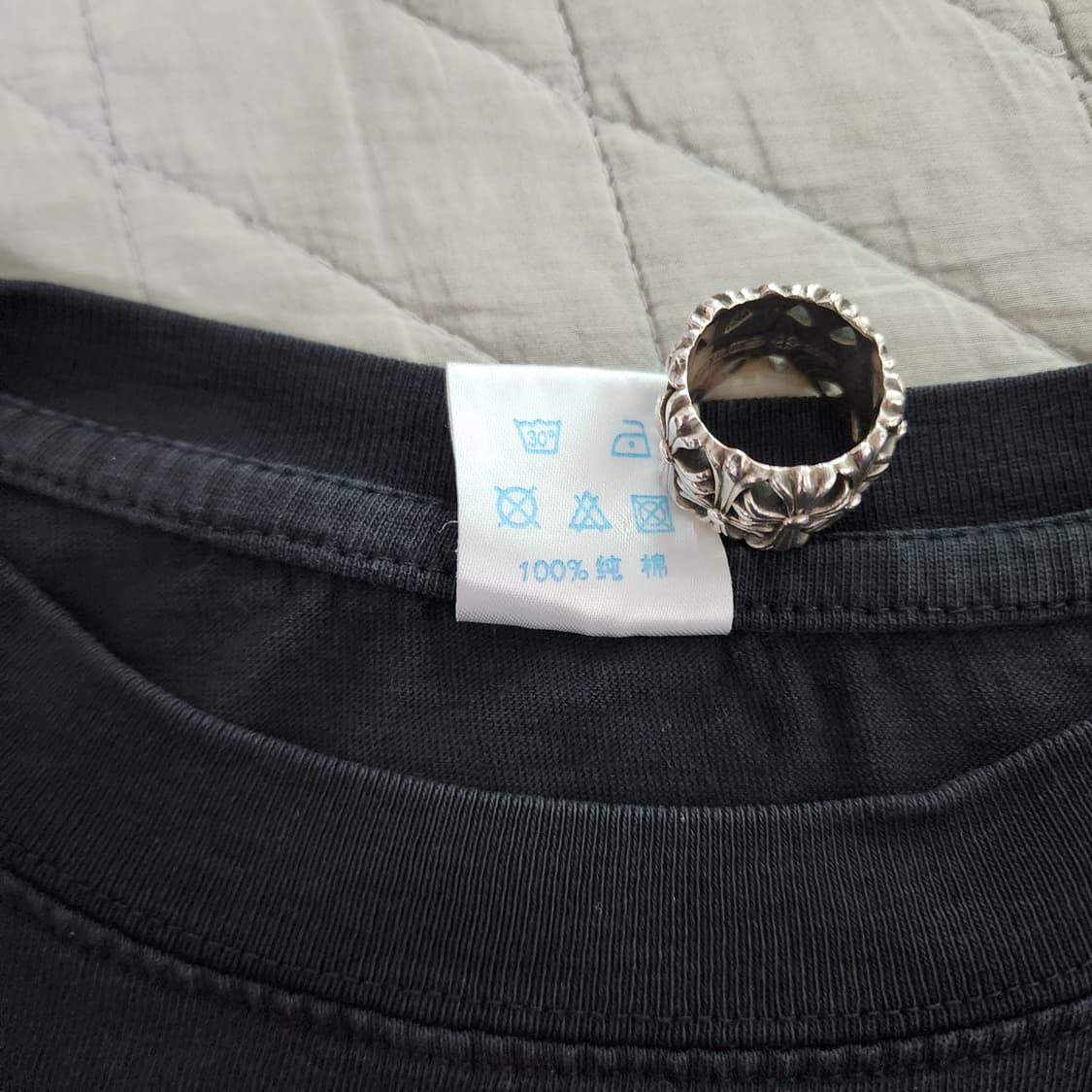 [XL] 90-00s 마오쩌둥 not ERD 빈티지 티셔츠 블랙 상품이미지7