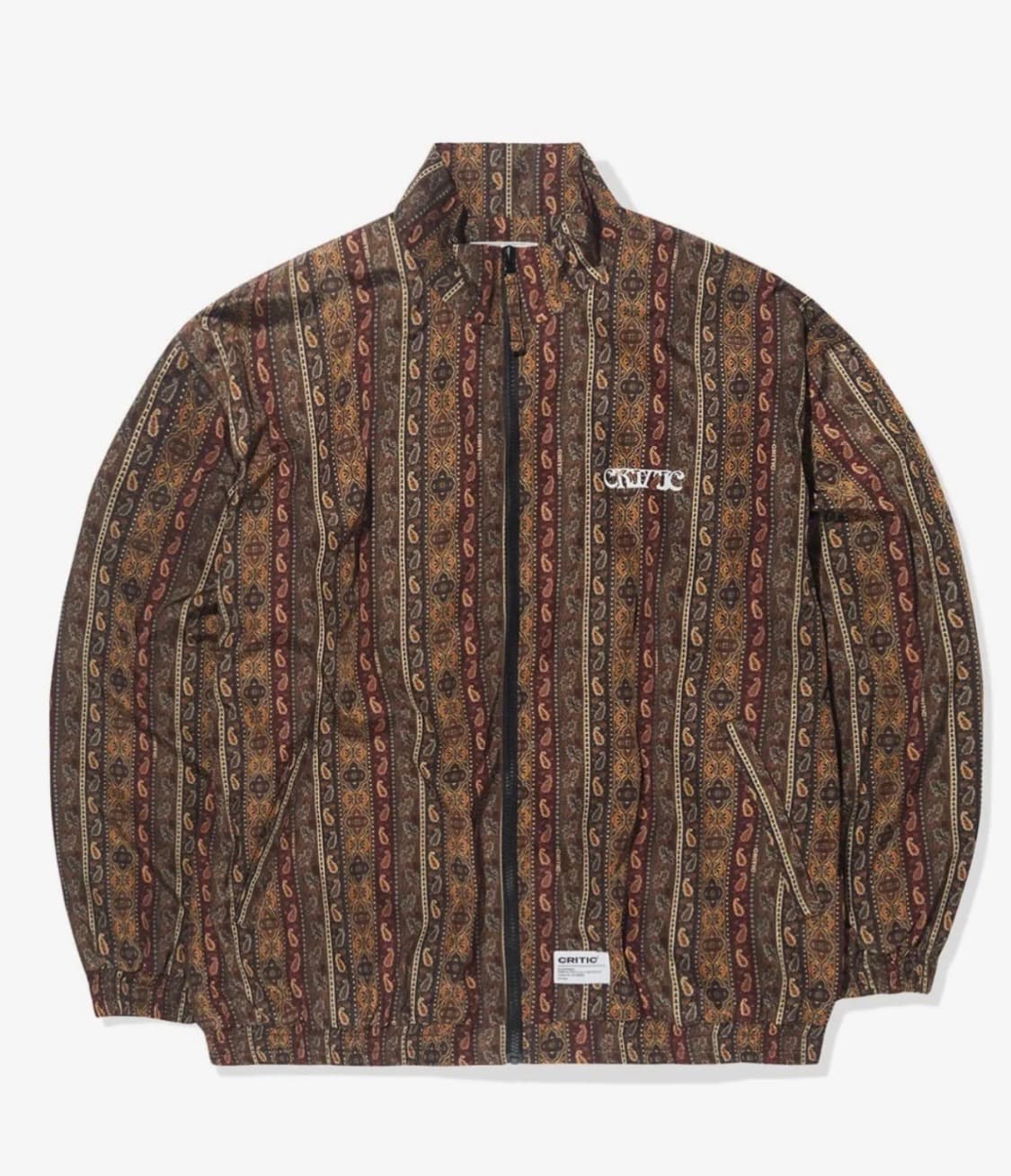 크리틱 페이즐리 트랙자켓 브라운 L 상품이미지1