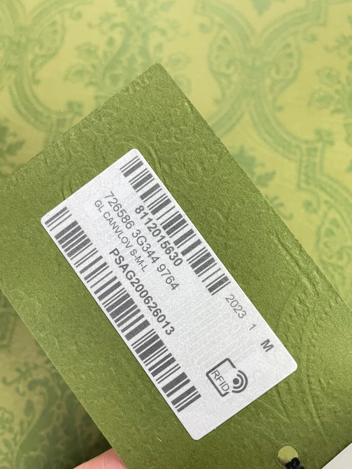 새상품 구찌 GG 핑거리스 장갑 캐시미어 100% 브라운 상품이미지6