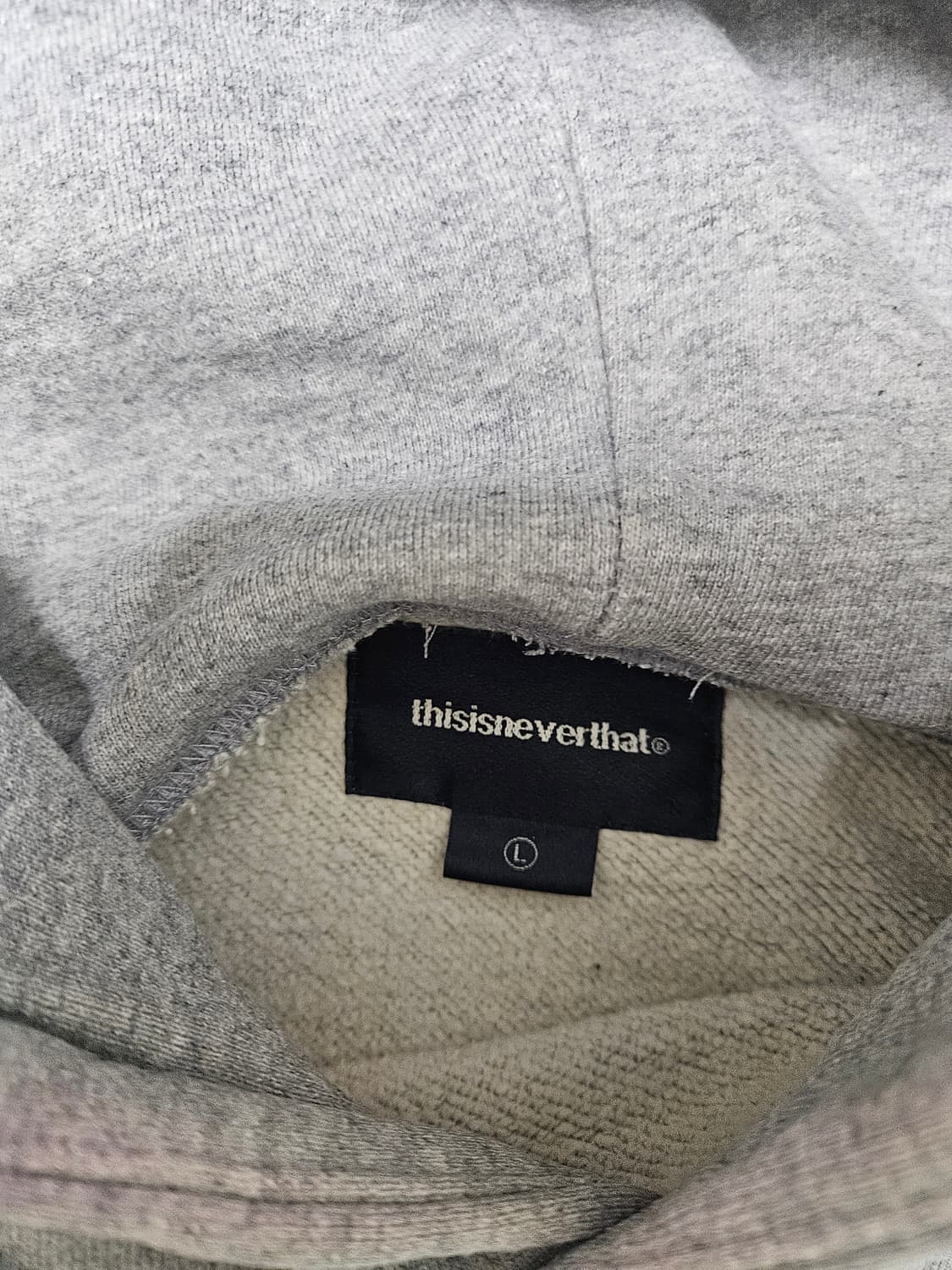 디스이즈네버댓 후드티 L사이즈 판매합니다 상품이미지4