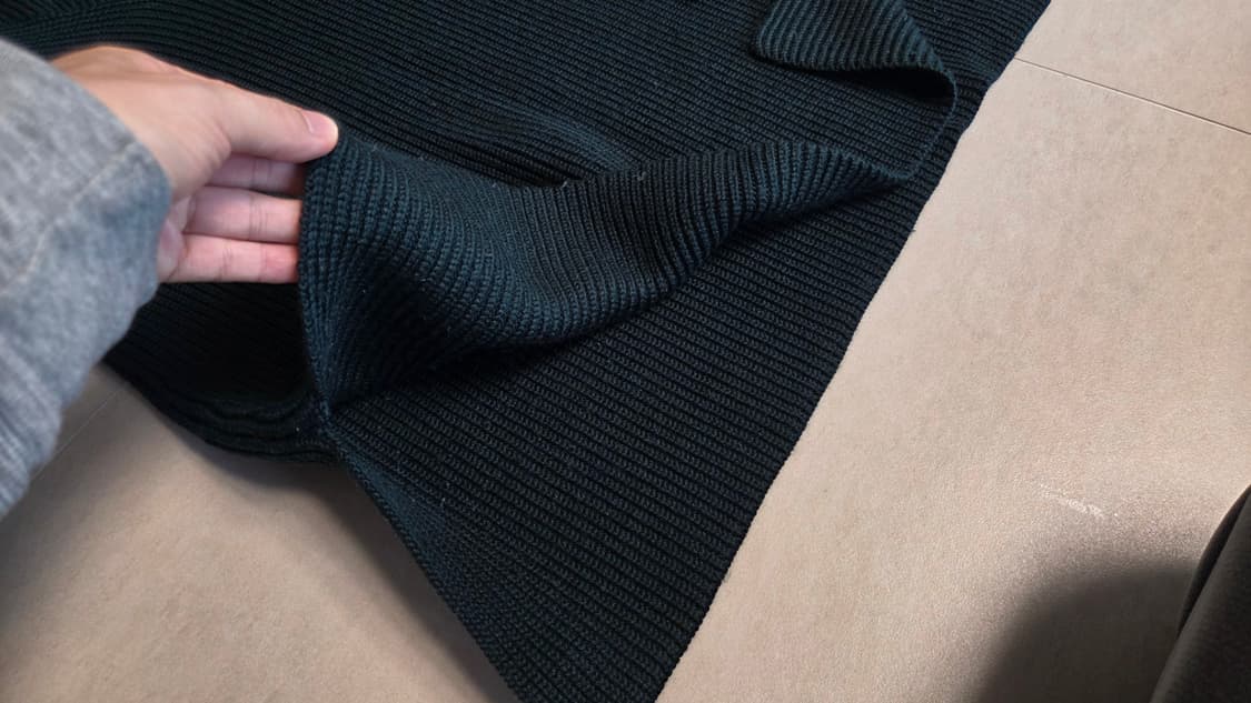 산드로  골지 크루넥 롱 니트 상품이미지6