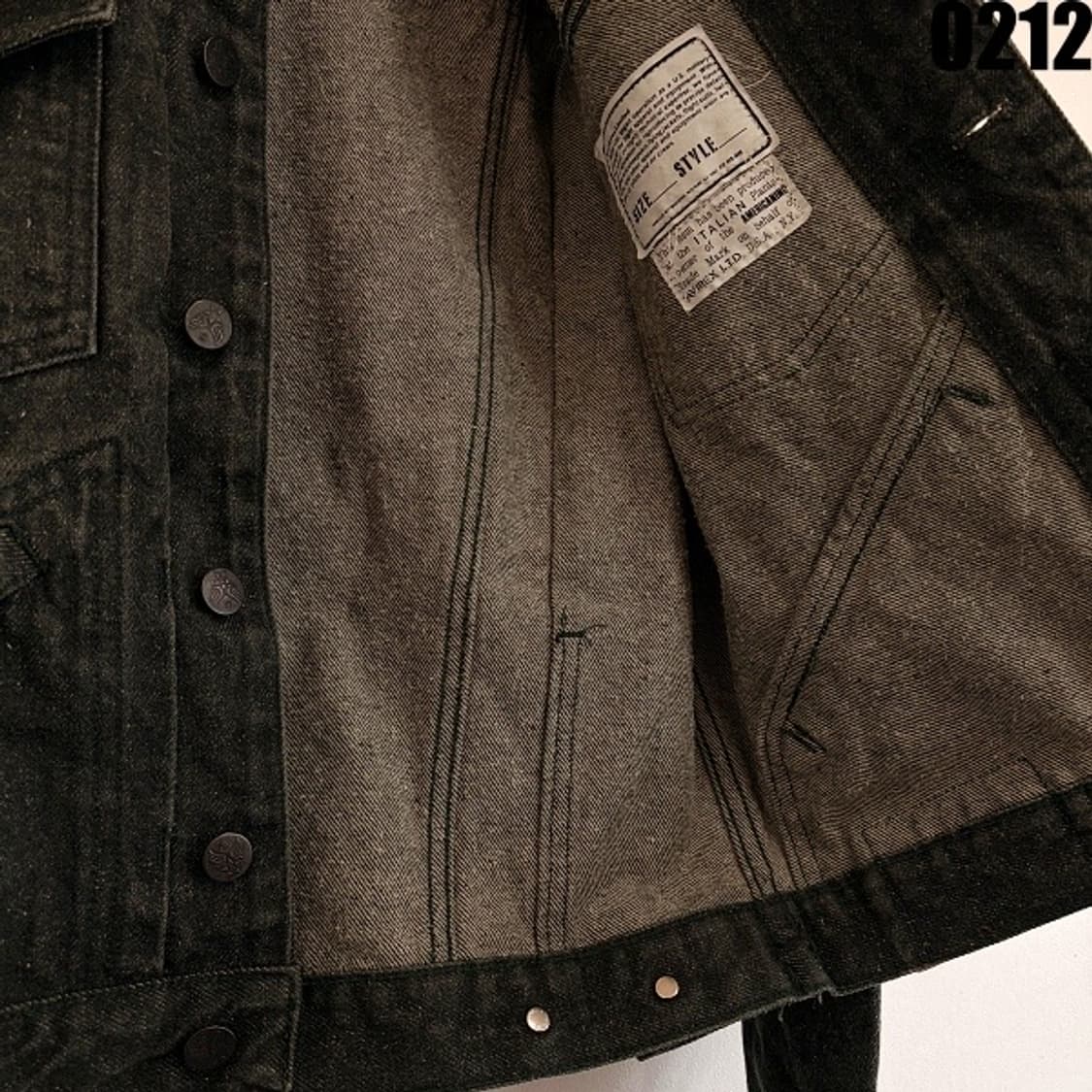 아비렉스 U.S.A.  트러커 데님자켓 S 0212  상품이미지5