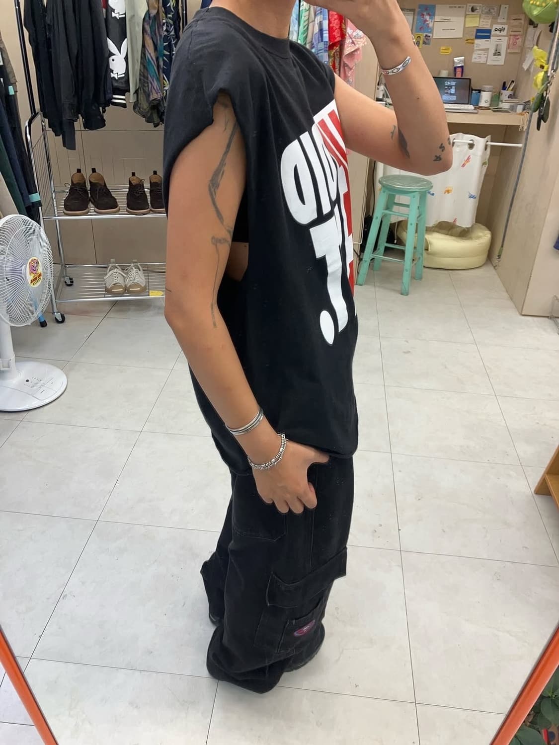 Hanes cutting sleeveless  상품이미지6