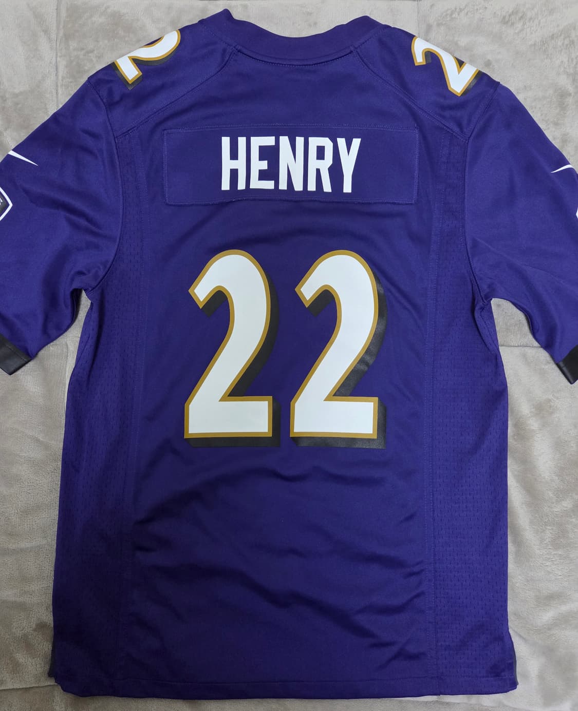 나이키 NFL 볼티모어 레이븐스 데릭 헨리 져지 상품이미지2