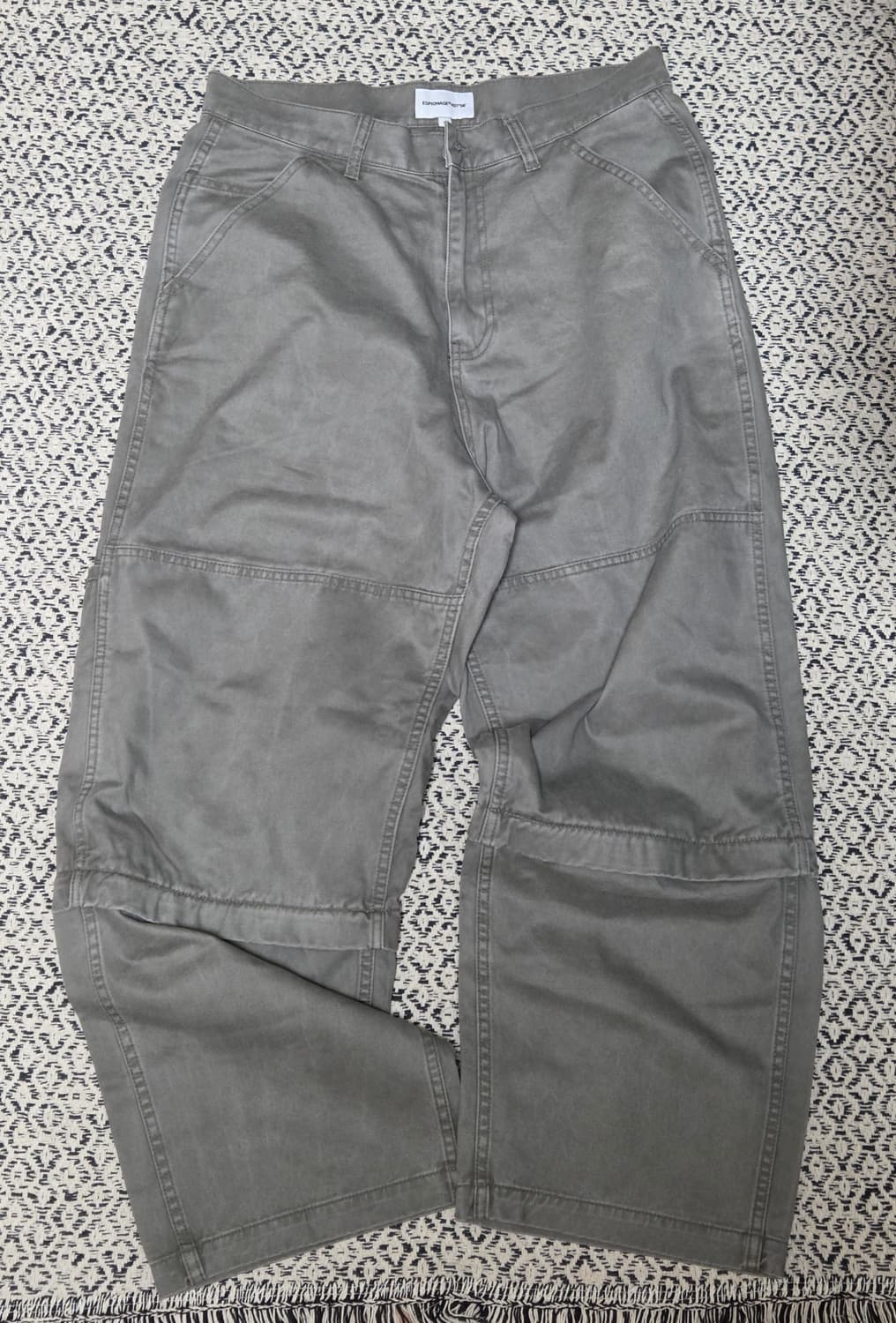 에스피오나지 디테쳐블 더블니 팬츠 그레이 L 상품이미지4