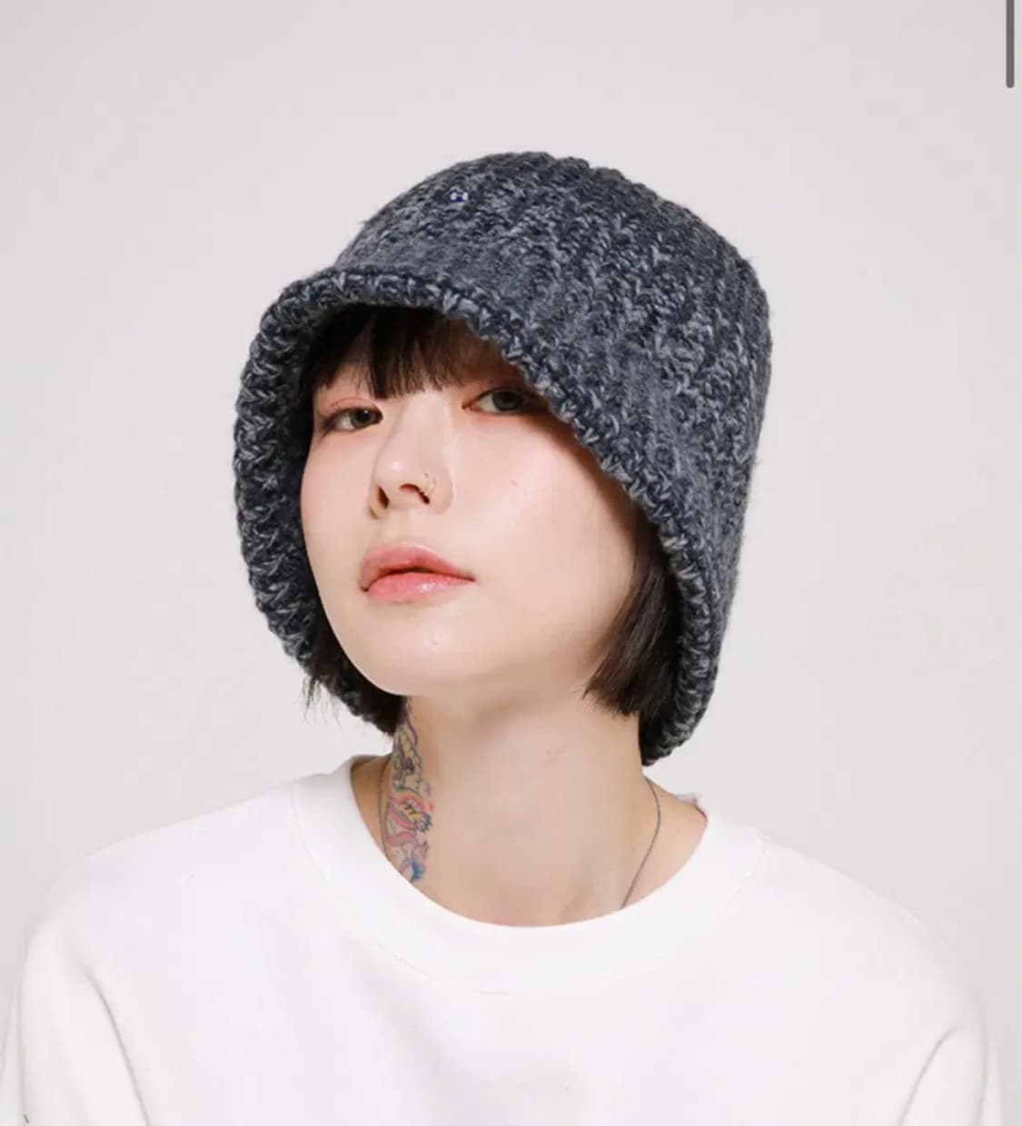 하이스쿨디스코 HSD 니트 버킷햇 상품이미지3