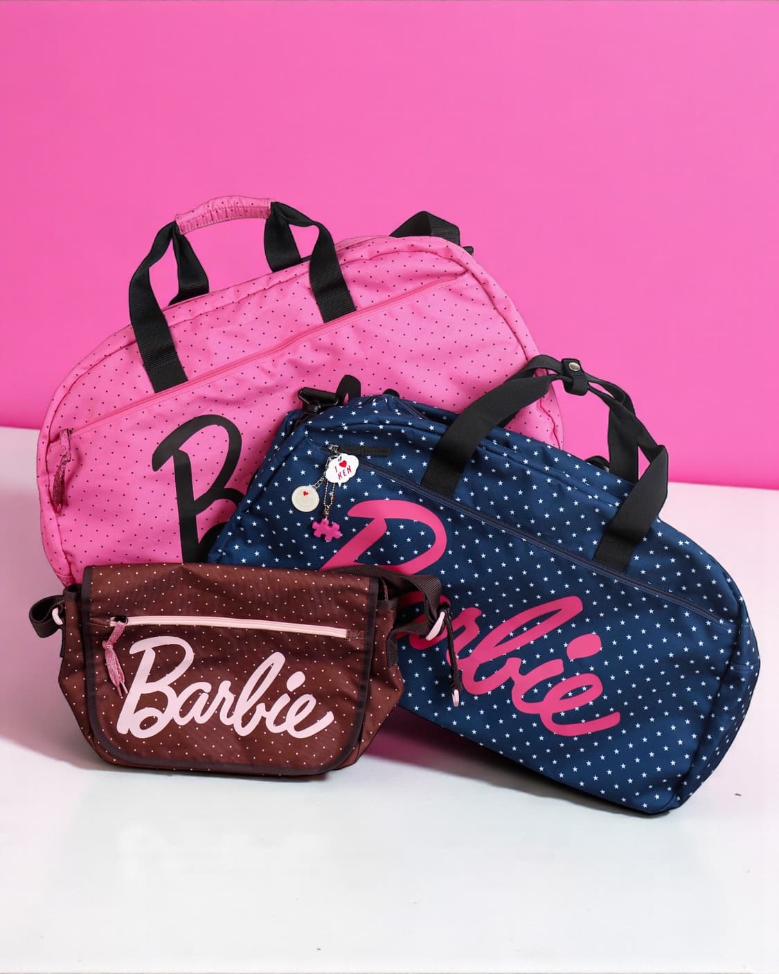 [Barbie] 브라운 도트 메신저 백  상품이미지7