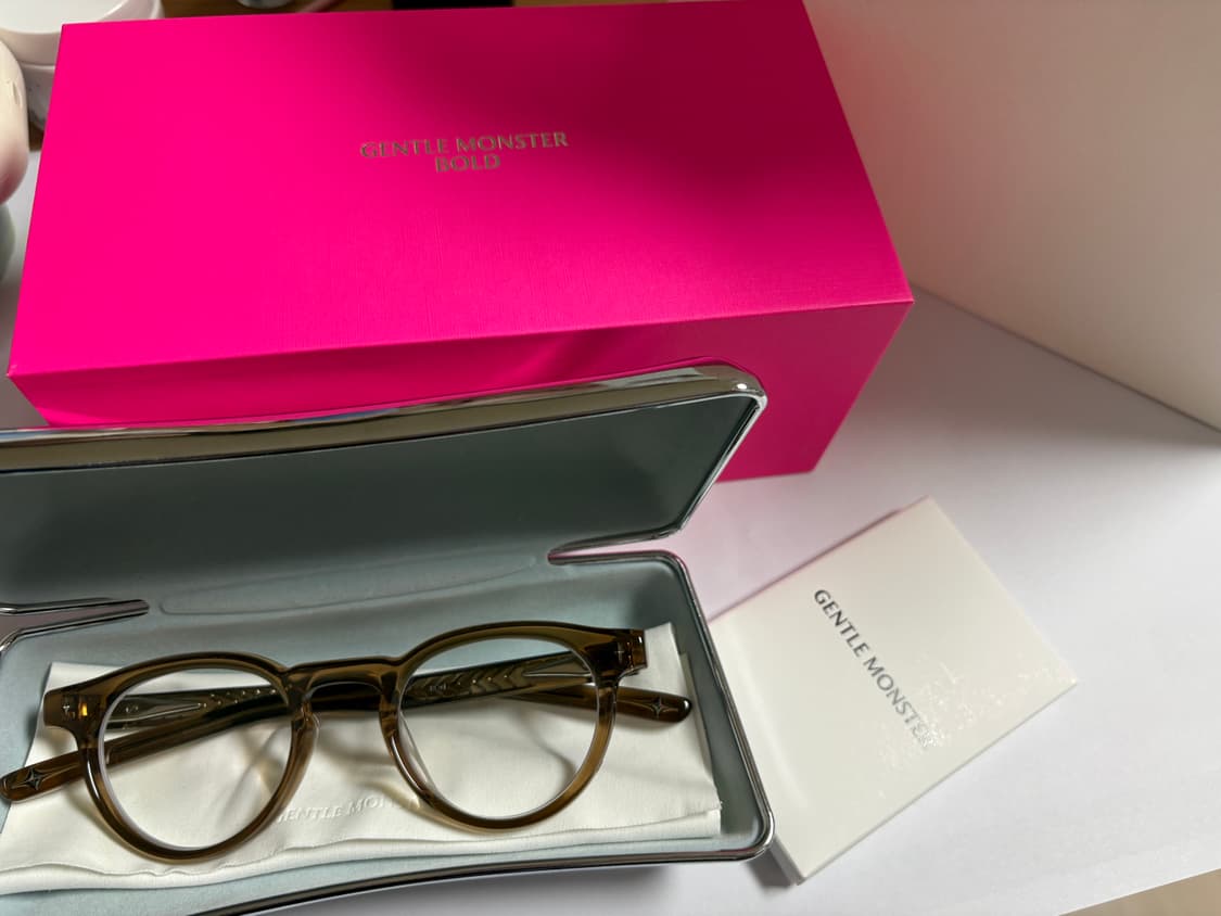 젠틀몬스터 론 BRC15 브라운 뿔테 안경 상품이미지2